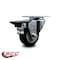 Service Caster 3'' Black Poly Wheel Swivel Top Plate Caster Posi Brake SCC-20S314-PPUB-BLK-PLB - alternate 2